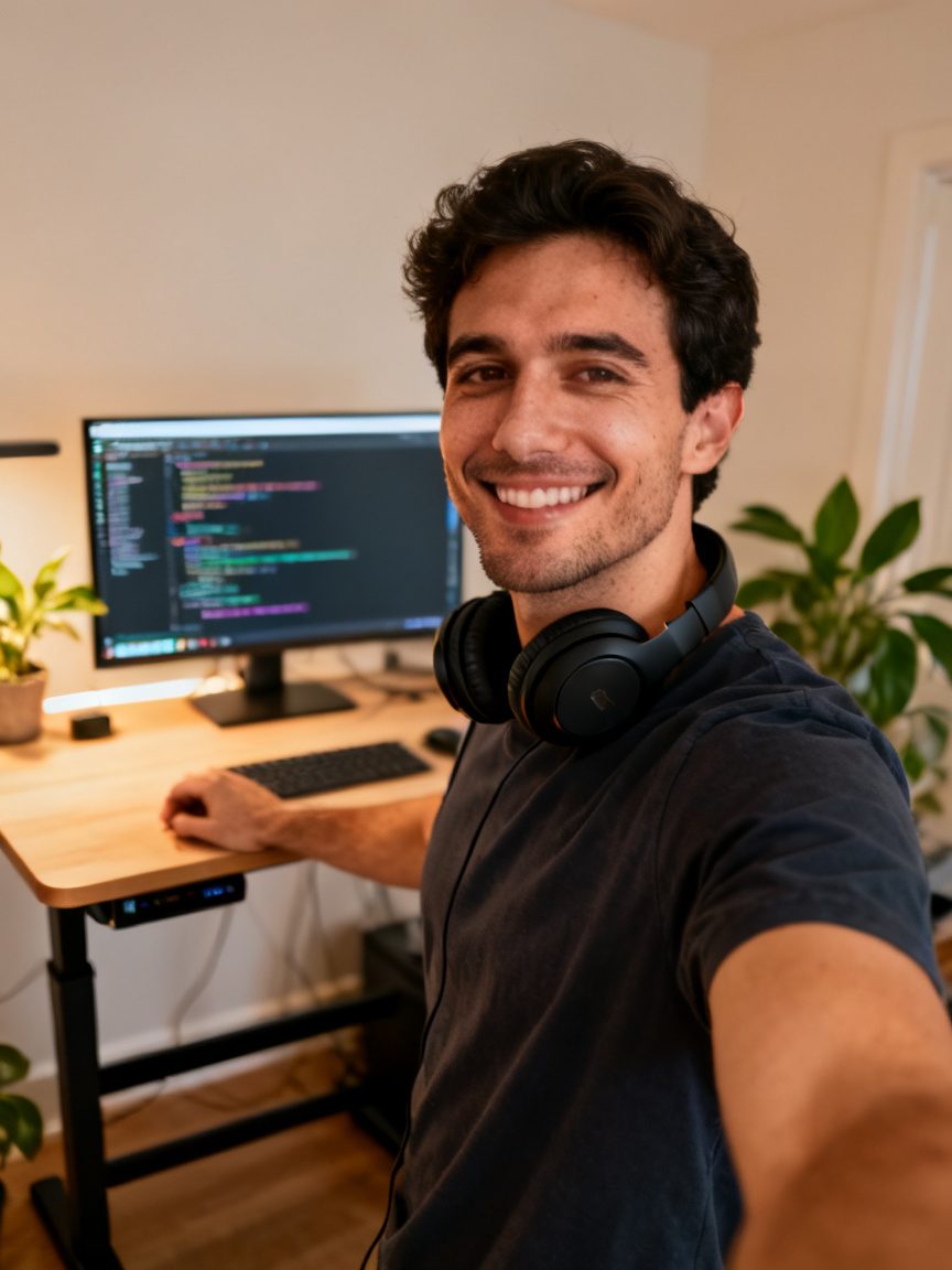 James, solo developer, validating before coding